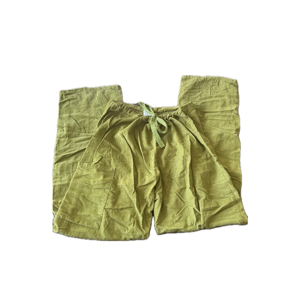 Lime Green Drawstring Pants